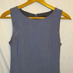Theory Power Wool Tank Dress